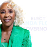 Yolanda Flowers, Alabama gubernatorial candidate, wearing a green jacket against a light background